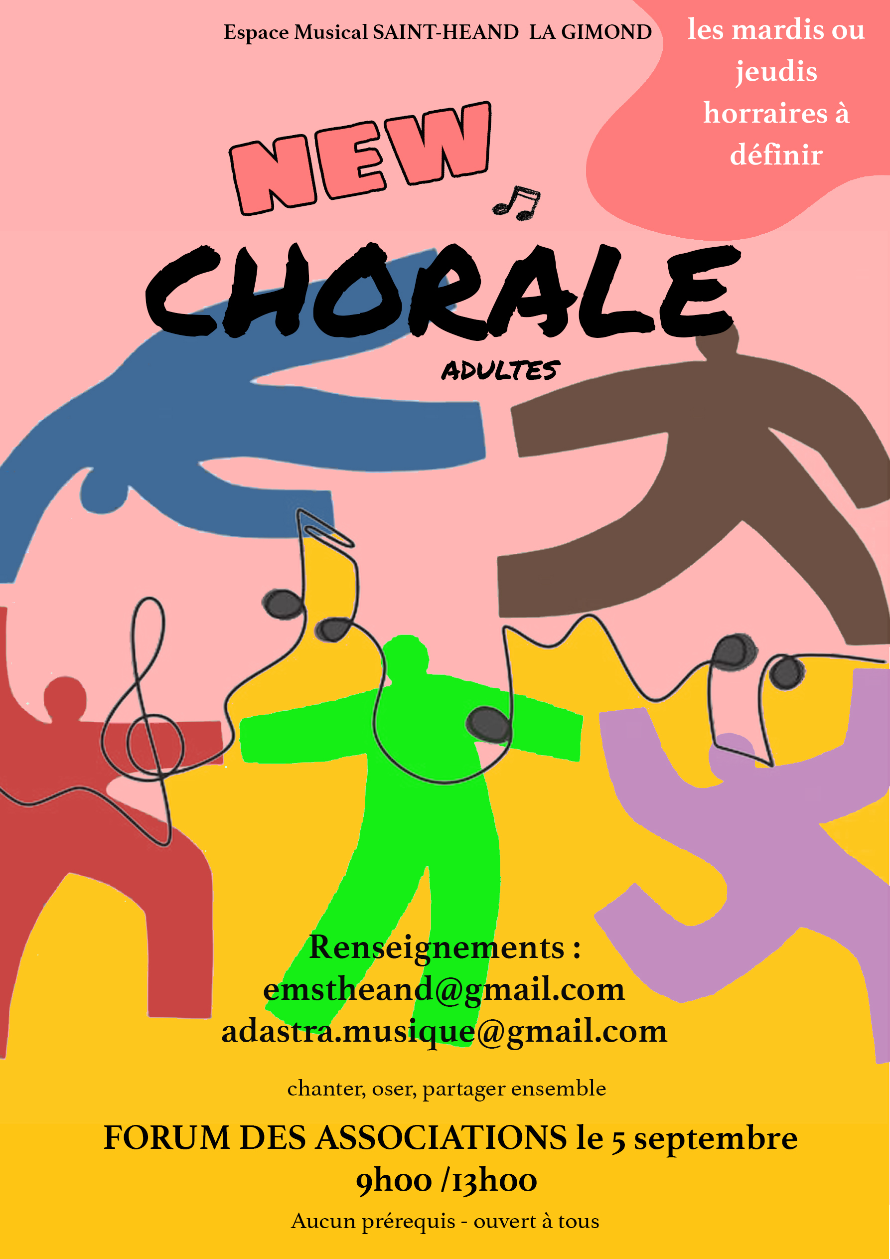 Affiche chorale CC